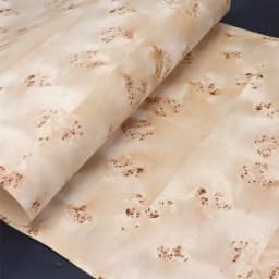 Natural Poplar Tree Bark Speaker Decoration Furniture Handmade Veneer Car interior veneer 58x250cm T0.25mm