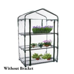 Transparent PVC Greenhouse Cover Garden Plant Warmer Insulated Rainproof Frost Protection Shed Sunroom Cover