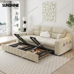 Dual Use Sleep Sofas Bed Recliner Designer Nordic Floor Folding Sofa Lazy 3 Seater Divano Letto Pieghevole Living Room Furniture