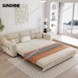 Dual Use Sleep Sofas Bed Recliner Designer Nordic Floor Folding Sofa Lazy 3 Seater Divano Letto Pieghevole Living Room Furniture