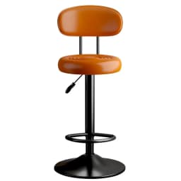 360° Swivel Bar Stool, Height Adjustable Counter Chair, Multi-Color Home Bar Stool, Ergonomic Reception Desk Chair