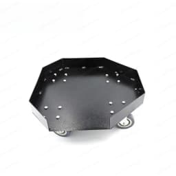 Professional Stage Heavy‑Duty Casters, Dry Ice Machine Skid Plate Accessory, Silent Mobile Platform Cart