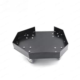 Professional Stage Heavy‑Duty Casters, Dry Ice Machine Skid Plate Accessory, Silent Mobile Platform Cart