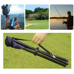 Hot-selling small outdoor folding tripod stool, multifunctional for fishing, camping, and as a portable park seat stool