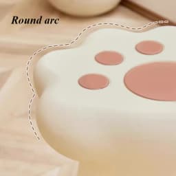 Cat Paw Coffee Table Creative Small Side Table Set Cartoon Bedroom Bedside Table Cute Children's Room Decoration Furniture