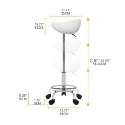 Saddle Chair Profesional Salon Spa Barbero Tattoo Minimalism Facial Stool Massage Hydraulic Silla Chair Barber Office Chair Hot