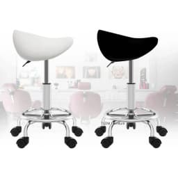 Saddle Chair Profesional Salon Spa Barbero Tattoo Minimalism Facial Stool Massage Hydraulic Silla Chair Barber Office Chair Hot