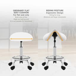 Saddle Chair Profesional Salon Spa Barbero Tattoo Minimalism Facial Stool Massage Hydraulic Silla Chair Barber Office Chair Hot