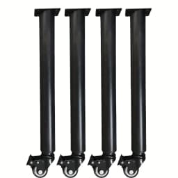 41-62cm 2pcs  Adjustable table legs with locking casters suitable for tables sofas dressing tables and adjustable height
