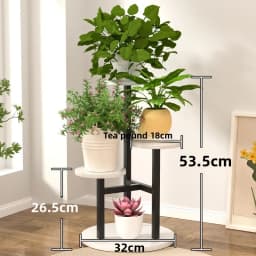 Flower rack indoor living room flower pot rack balcony wrought iron flower rack floor-to-ceiling multi-layer shelf