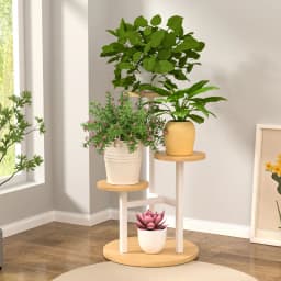 Flower rack indoor living room flower pot rack balcony wrought iron flower rack floor-to-ceiling multi-layer shelf