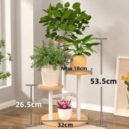 Flower rack indoor living room flower pot rack balcony wrought iron flower rack floor-to-ceiling multi-layer shelf