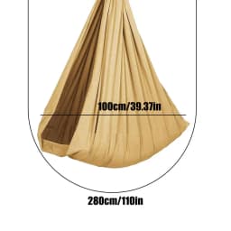 Elastic Swing Hammock Indoor and Outdoor Children's Sensory Hammock Adjustable Swing Hammock Healing & Relaxing Swing