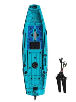 1PC Pedals Detachable Foldable Kayak with Electric Motor New Designed A06024 1 Person Modular Fishing Kayak