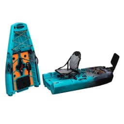 1PC Pedals Detachable Foldable Kayak with Electric Motor New Designed A06024 1 Person Modular Fishing Kayak