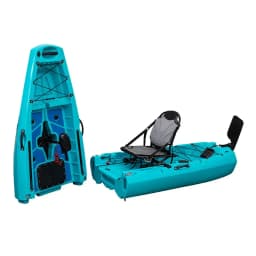 1PC Pedals Detachable Foldable Kayak with Electric Motor New Designed A06024 1 Person Modular Fishing Kayak