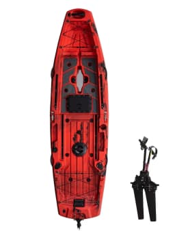 1PC Pedals Detachable Foldable Kayak with Electric Motor New Designed A06024 1 Person Modular Fishing Kayak