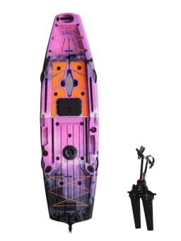 1PC Pedals Detachable Foldable Kayak with Electric Motor New Designed A06024 1 Person Modular Fishing Kayak