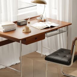 Retro Wood Office Desks Creative Bedroom Dressing Tables Simple Living Room Multifunctional Storage Desk Study Room Table