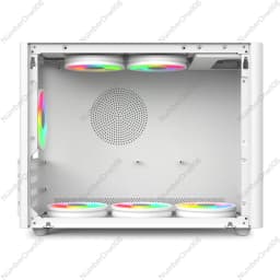 U300 Mini PC Case - for ITX/MATX SFF Desktop Chassis Space-Saving High Airflow USB 3.0 for Office Gaming