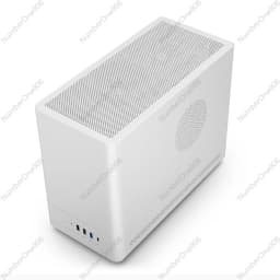 U300 Mini PC Case - for ITX/MATX SFF Desktop Chassis Space-Saving High Airflow USB 3.0 for Office Gaming