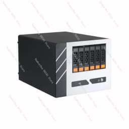 6-Bay NAS Storage Server for Home Use, Hot Swappable Desktop Enclosure with Data Backup and Media Sharing