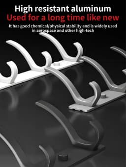 Wall-mounted and Door-Back Hanging Hooks, No-Drill, Strong Load Capacity for Entryway, Clothing & Hat Hooks