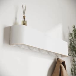 Door-Mounted Organizer Scandinavian Wall Shelf for Bedroom/Hallway/Closet Storage Solution for Coats & Accessories Nordic Modern