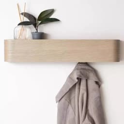 Door-Mounted Organizer Scandinavian Wall Shelf for Bedroom/Hallway/Closet Storage Solution for Coats & Accessories Nordic Modern