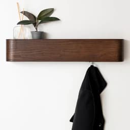Door-Mounted Organizer Scandinavian Wall Shelf for Bedroom/Hallway/Closet Storage Solution for Coats & Accessories Nordic Modern