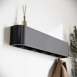 Door-Mounted Organizer Scandinavian Wall Shelf for Bedroom/Hallway/Closet Storage Solution for Coats & Accessories Nordic Modern