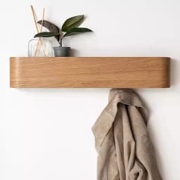 Door-Mounted Organizer Scandinavian Wall Shelf for Bedroom/Hallway/Closet Storage Solution for Coats & Accessories Nordic Modern