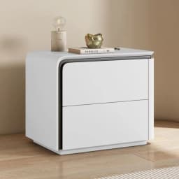 Minimalist Nordic Nightstands Style Storage Design Bedside Table Luxury Aesthetic Mesita De Noche Dormitorio Bedroom Furniture