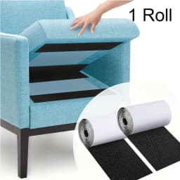 1/2 Rolls Couch Cushion Grip Tape Keep Couch Cushions From Sliding - Non Slip Cushion Pads,Strips with Adhesive for Fabric