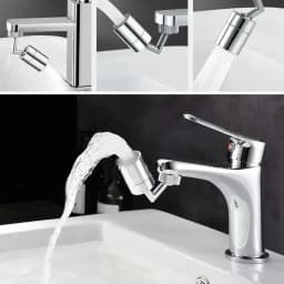 720°Universal Kitchen Faucet Anti-splash Aerator Bathroom Tap Rotatable Faucet Sprayer Saving Water Tap Nozzle Extender Adapter