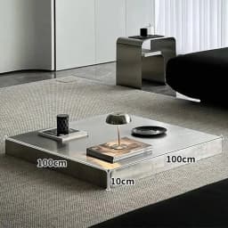 Coffee Italian Tables Stainless Steel Side Table Minimalist Tea Tables Modern Living Room Center Table Luxury Design Furniture