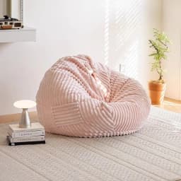 Pouf Modular Upholstered Bean Bag Sofas Glass Sleeping Function Rocking Bean Bag Sofas Beads Cushion Puff Con Relleno Furniture
