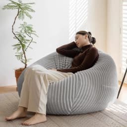 Pouf Modular Upholstered Bean Bag Sofas Glass Sleeping Function Rocking Bean Bag Sofas Beads Cushion Puff Con Relleno Furniture