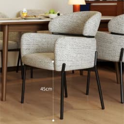 Italian Minimalist Dining Chair Light Luxury Home Retro Restaurant Hotel Chair Light Luxury Nordic Dining Table Backrest Chair