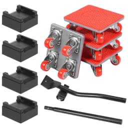 5/7 Pcs Furniture Mover Tool Set Heavy Stuffs Moving Roller with 360° Rotating Wheels Professional Moving Tools for Moving Sofa