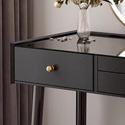 Modern Trendy Vanity Table Elegant Minimalist Ornate Compact Vanity Table Aesthetic With Storage Meuble De Chambre Furniture