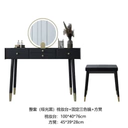 Modern Trendy Vanity Table Elegant Minimalist Ornate Compact Vanity Table Aesthetic With Storage Meuble De Chambre Furniture