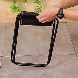 Portable Folding Chair Bench Fishing Stool Travel Camping Horse Stool Stools Train Subway Queuing Portable Stools Outdoor Tool