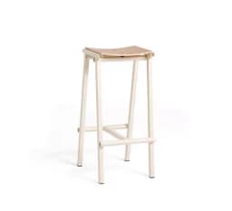 MOMO Wrought Iron Bar Stool Simple Design High Chair for Home Island Cafe Minimalist Designer Stool for Kitchen Table
