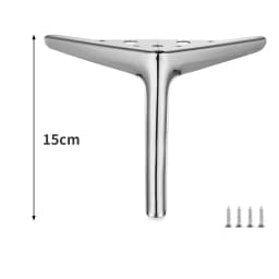 4pcs Metal Furniture Foot Accessories Light Luxury Replacement Legs Suitable for Sofa Feet/cabinet Feet/bed Legs Support Feet