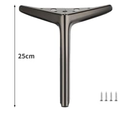 4pcs Metal Furniture Foot Accessories Light Luxury Replacement Legs Suitable for Sofa Feet/cabinet Feet/bed Legs Support Feet