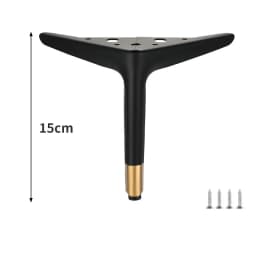 4pcs Metal Furniture Foot Accessories Light Luxury Replacement Legs Suitable for Sofa Feet/cabinet Feet/bed Legs Support Feet