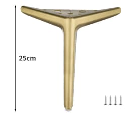 4pcs Metal Furniture Foot Accessories Light Luxury Replacement Legs Suitable for Sofa Feet/cabinet Feet/bed Legs Support Feet