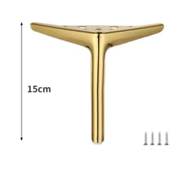 4pcs Metal Furniture Foot Accessories Light Luxury Replacement Legs Suitable for Sofa Feet/cabinet Feet/bed Legs Support Feet