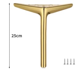 4pcs Metal Furniture Foot Accessories Light Luxury Replacement Legs Suitable for Sofa Feet/cabinet Feet/bed Legs Support Feet